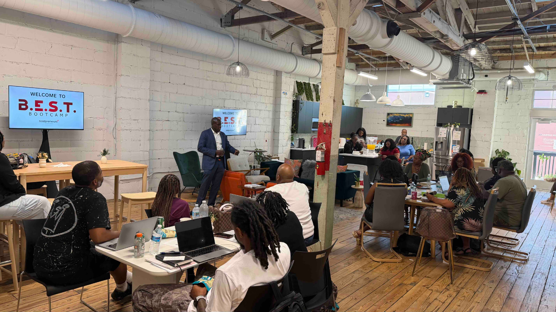 B.E.S.T. Bootcamp participants